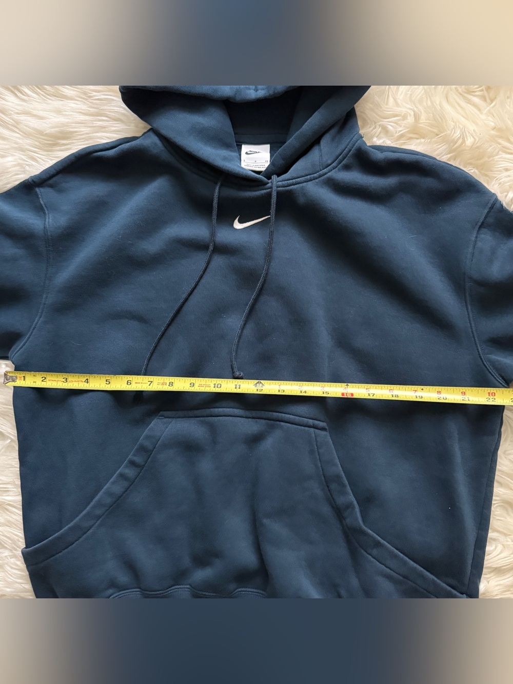 Nike Phoenix Oversized Hoodie Sweatshirt Navy Blue Women’s Size Small - Picture 10 of 10